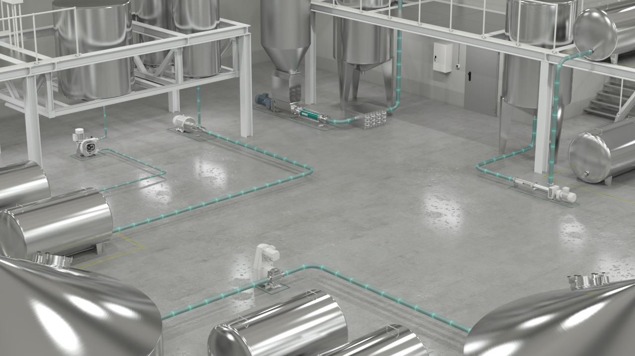 Food, Pharmaceuticals, NETZSCH, Pumps, Systems
